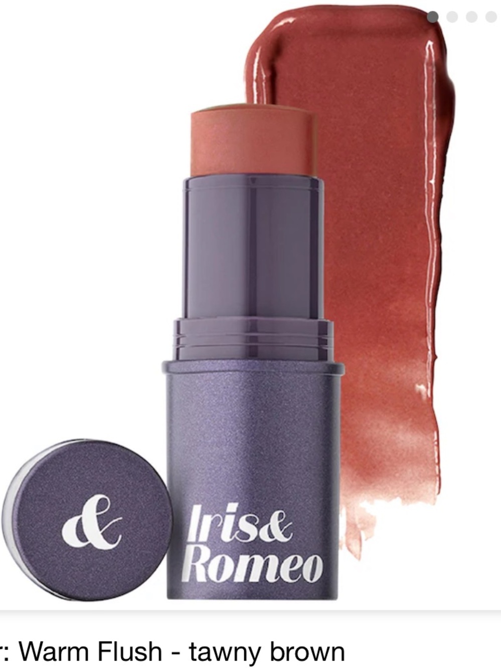 NWT Iris & Romeo 3 Pc - (2) Ceramide Balm Warm Flush, (1) Power Peptide Berry